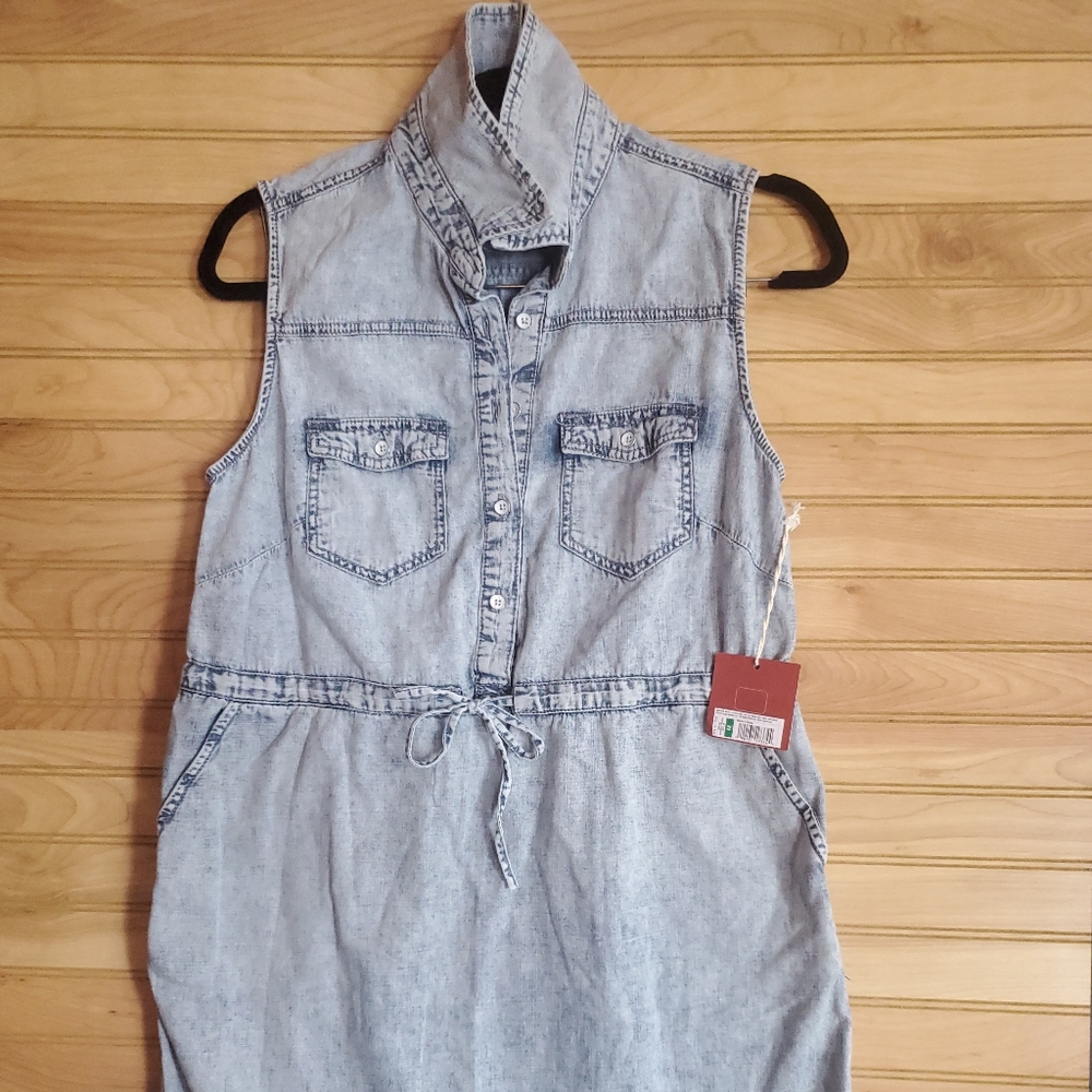 Dress marble wash